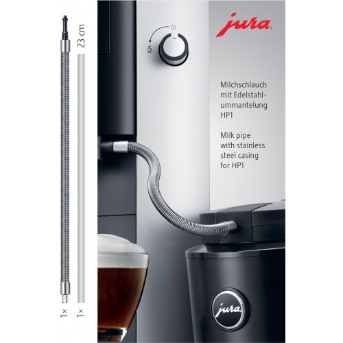 JURA Fém borítású szilikoncső HP1