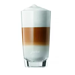 JURA Latte Macchiato Üvegpohár - 2 db (13,5 cm magas)