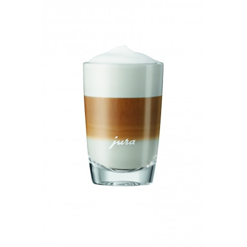 JURA Latte Macchiato Üvegpohár - 2 db (10,5 cm magas)